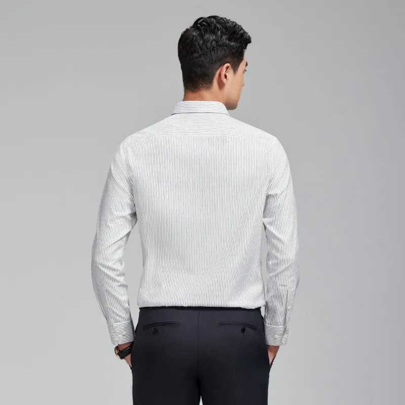 GOLDLION Shirt Men's Black Gray-2