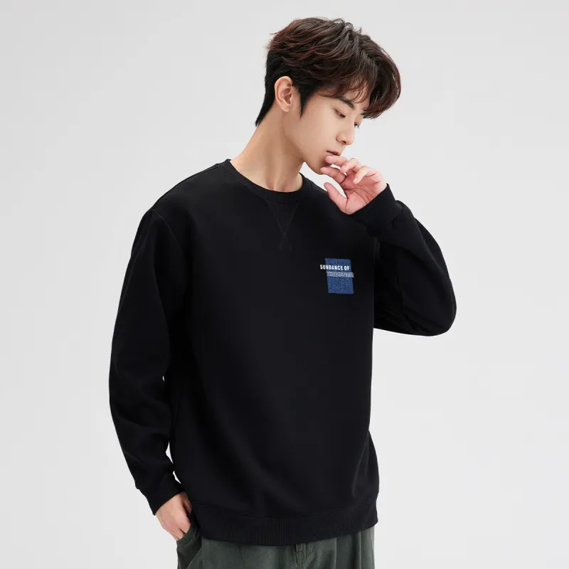SUNDANCE Sweatshirt Men Pure Black-2