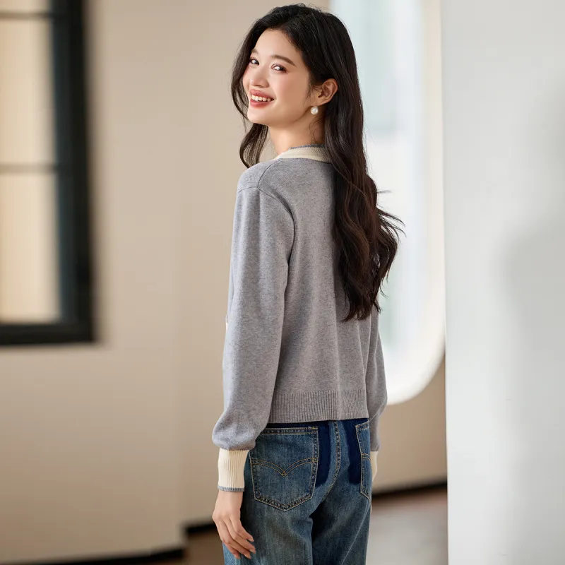 CARBAMMI Knitwear Women's Gray-1