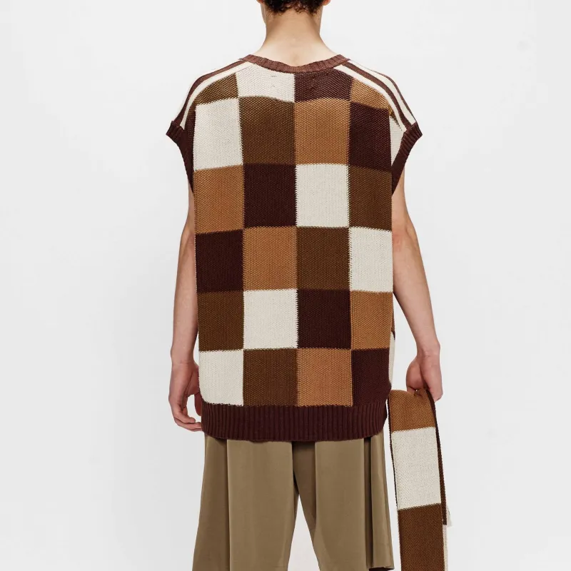 SONG FOR THE MUTE Oversized Vest-3