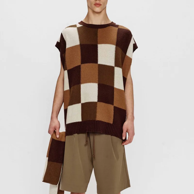 SONG FOR THE MUTE Oversized Vest-2