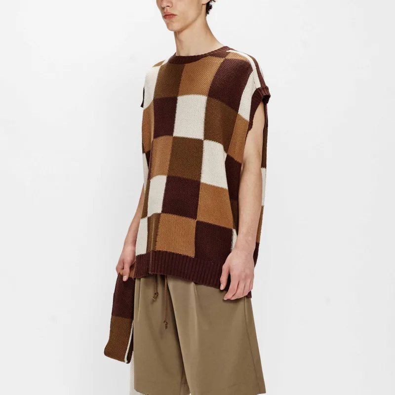 SONG FOR THE MUTE Oversized Vest-5