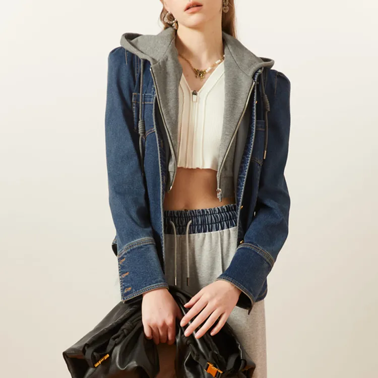 AIVEI Denim Jackets Women's Blue/3200-1