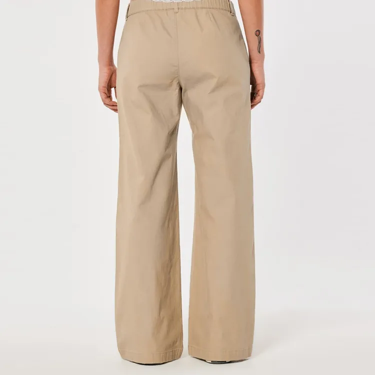 Hollister Casual Pants Women's Khaki-2