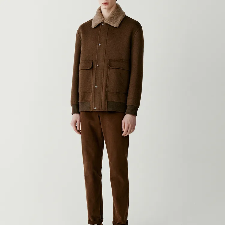 ICICLE Jackets Men Brick Red-3