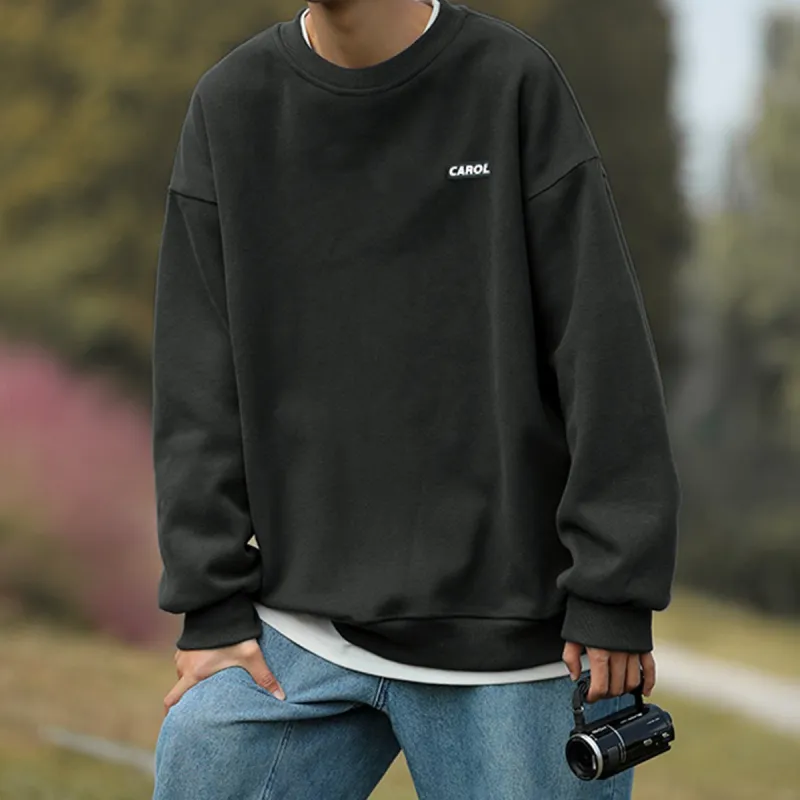 Tonlion Sweatshirt Men's Dark Tile Gray-3