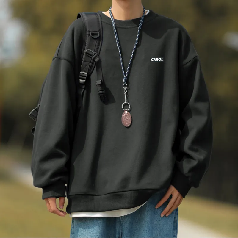Tonlion Sweatshirt Men's Dark Tile Gray-1