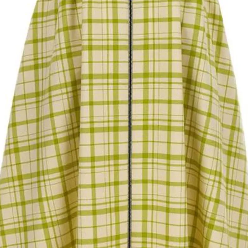 DIOR Sleeveless Dress Women's Yellow-5