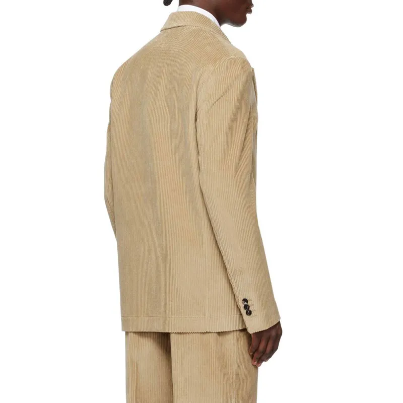 Bottega Veneta Single Breasted Corduroy Jacket-4