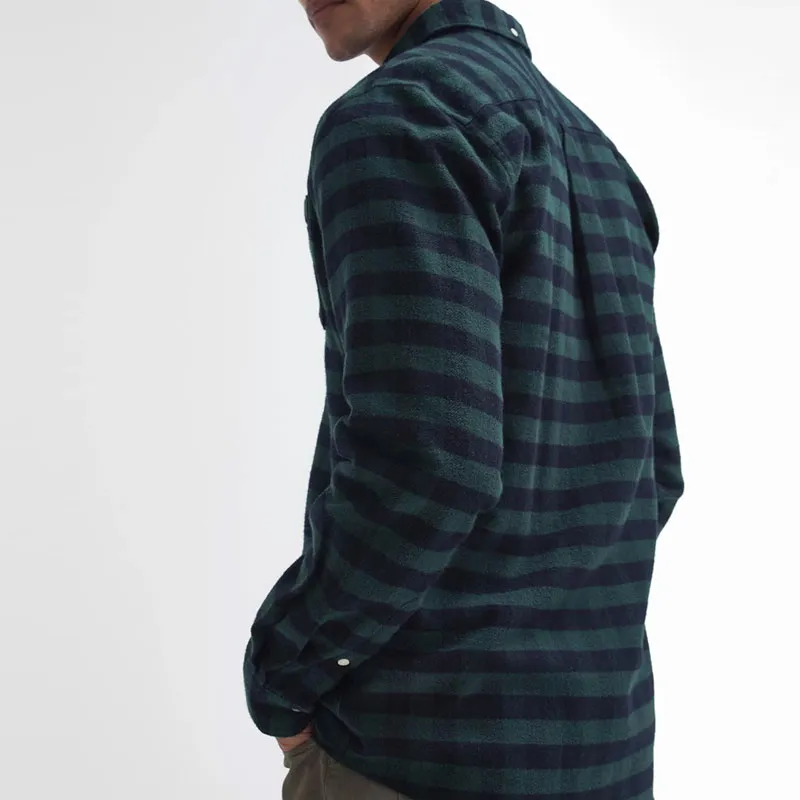 BARBOUR Shirt Men's Classic Green-4