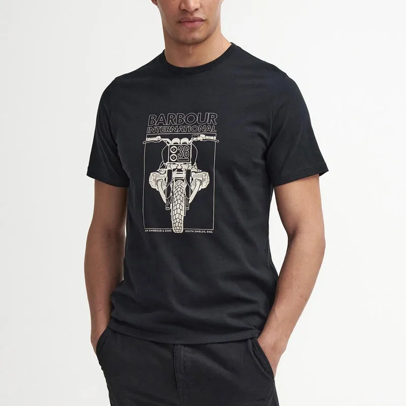 BARBOUR T-Shirt Men's Classic Black-1
