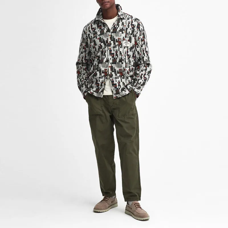 BARBOUR Shirts Men Camouflage-4