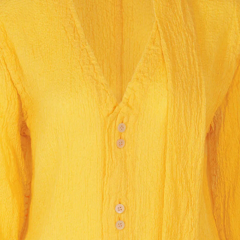 ISSEY MIYAKE Knitwear Women's Safflower Yellow-3