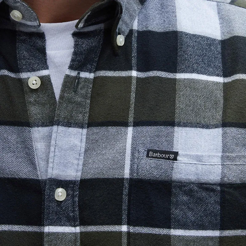 BARBOUR Shirts Men Olive-7