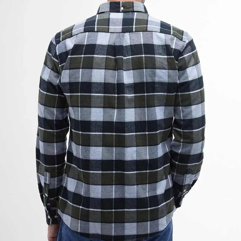 BARBOUR Shirts Men Olive-2