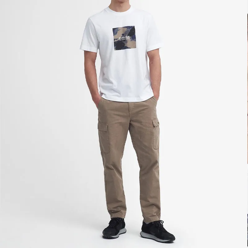 BARBOUR T-Shirt Men's Classic White-3