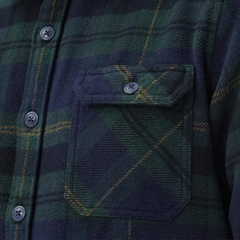 BARBOUR Shirt Men's Classic Navy Blue-5