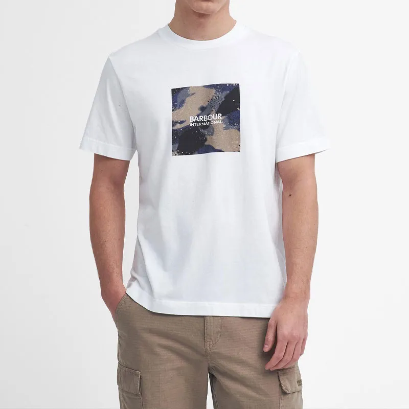 BARBOUR T-Shirt Men's Classic White-1