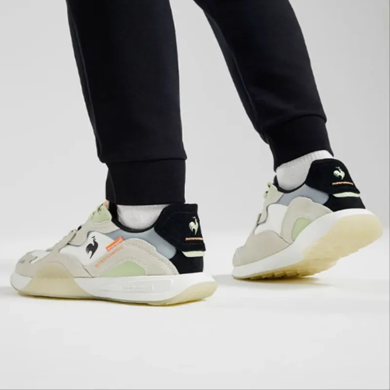 Le Coq Sportif Casual Shoes Unisex Low Top Black/White/Blue-7