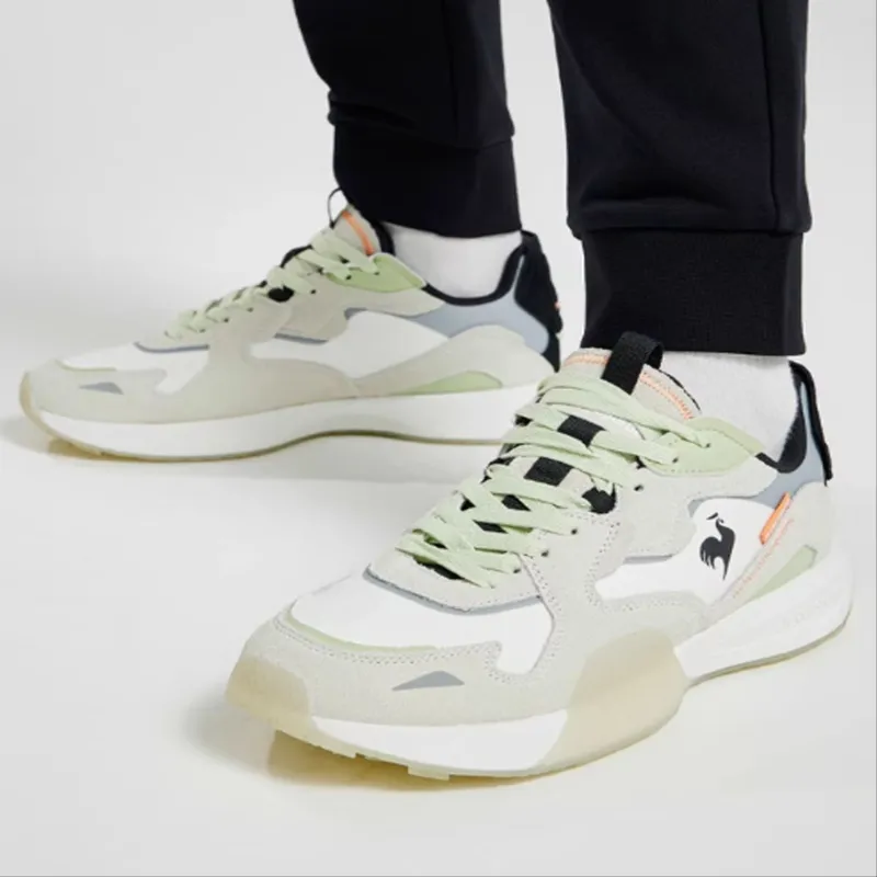 Le Coq Sportif Casual Shoes Unisex Low Top Black/White/Blue-6