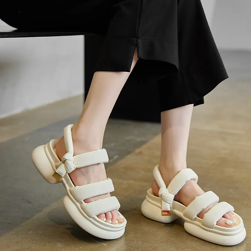 HLA One Strap Sandals 4.5cm Women's-3