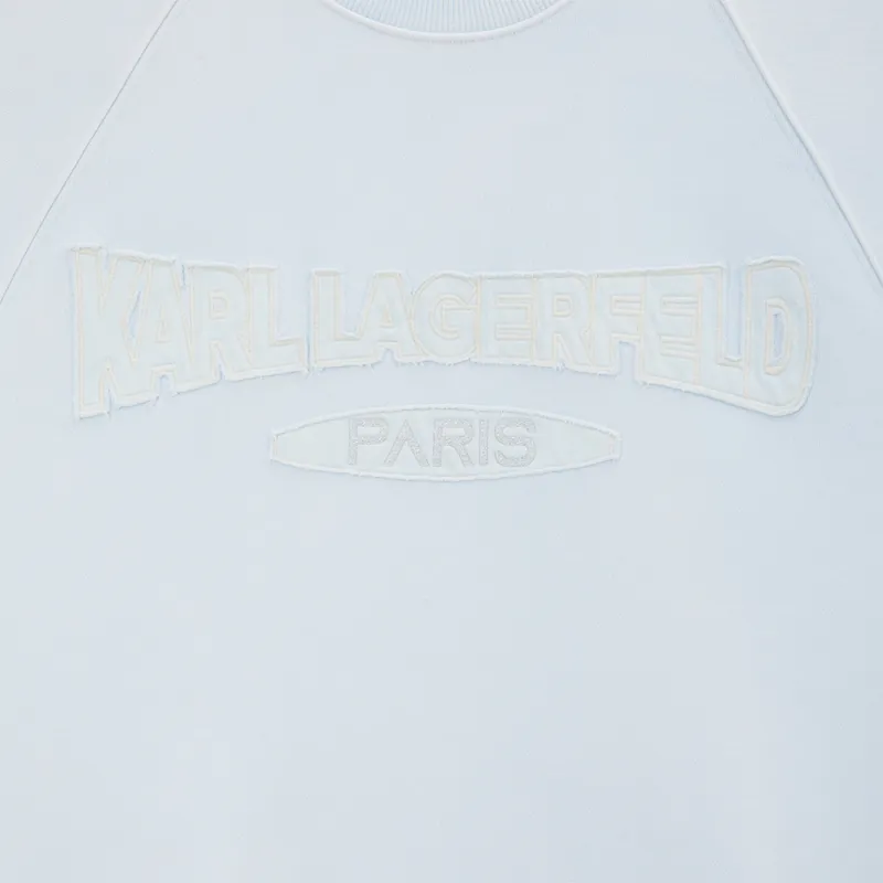 KARL LAGERFELD Sweatshirt Women's Light Blue-2