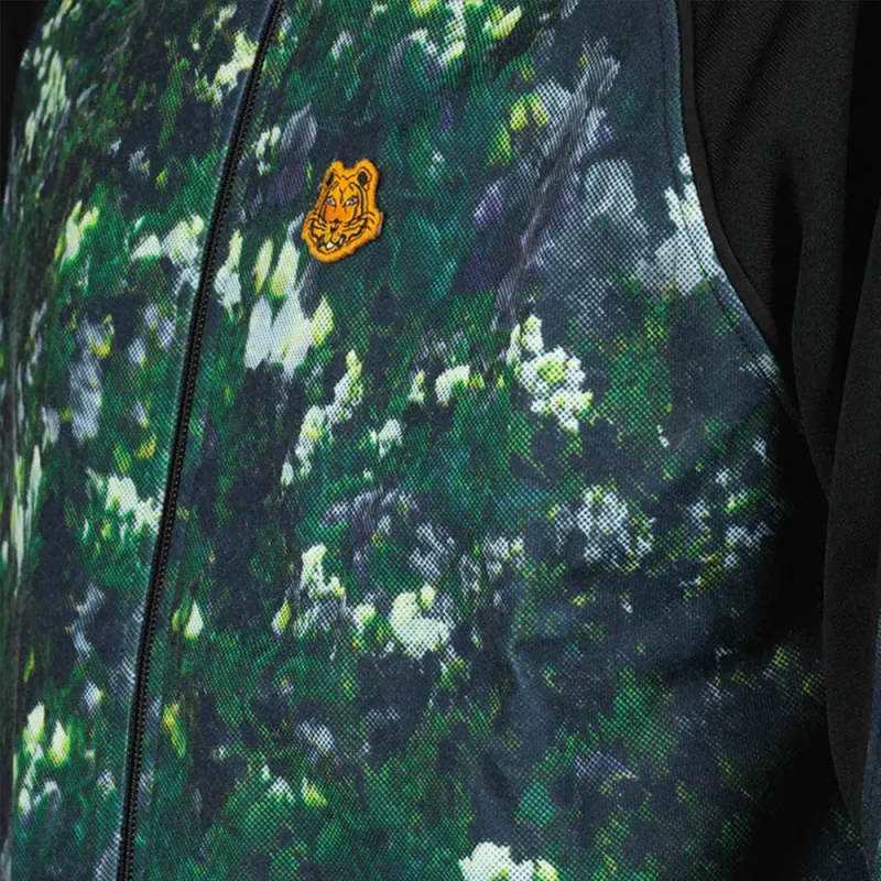 KENZO Logo Patch Zip Up Jacket-5