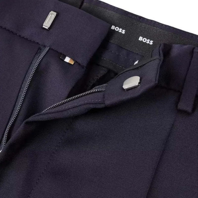HUGO BOSS Tailored Straight Leg Pants-4