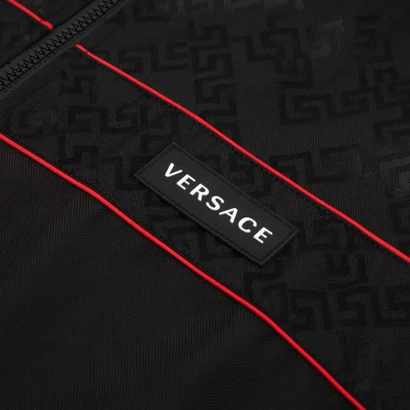 VERSACE FW22 Jackets Coats Men's Black-5