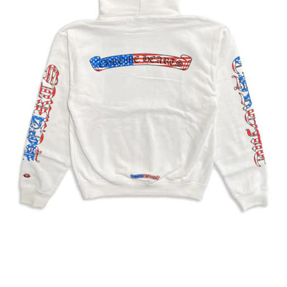 限定 コラボ【Chrome Hearts × Matty Boy】4th Of July hoodie 20241009-0c0b549618531ef9-