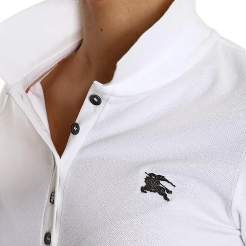 Burberry Polo Shirt Women's White-6