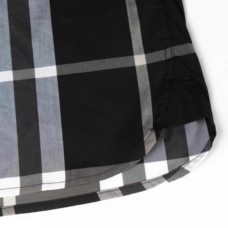 Burberry Shirts Men Black-4