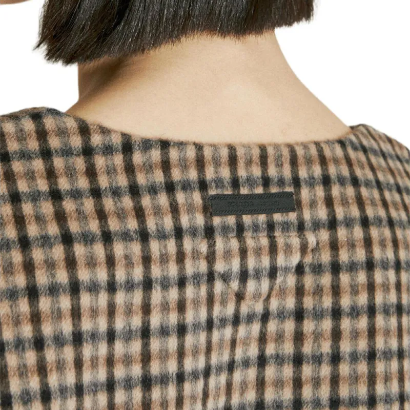 PRADA Checked V Neck Top-6