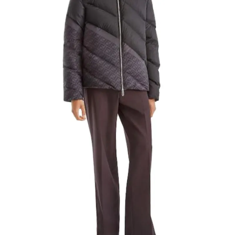 FENDI FF print Puff Jacket-3