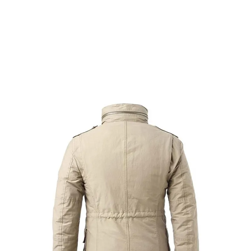 Burberry Jackets Coats Men's Khaki-4