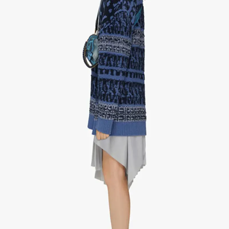 GIVENCHY x Chito SS22 Cashmere Sweater Women's Blue-5