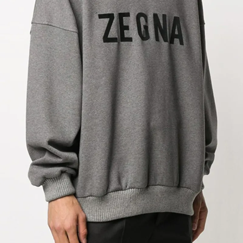 Zegna x Fear Of God Sweatshirt Men's Gray-5