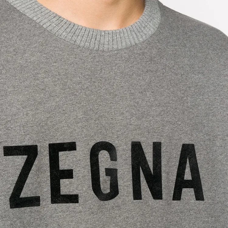 Zegna x Fear Of God Sweatshirt Men's Gray-4