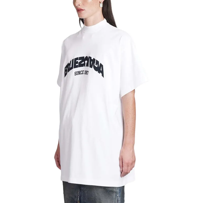 Balenciaga T Shirt Women's White-4