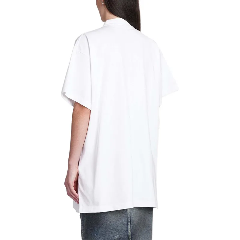 Balenciaga T Shirt Women's White-3