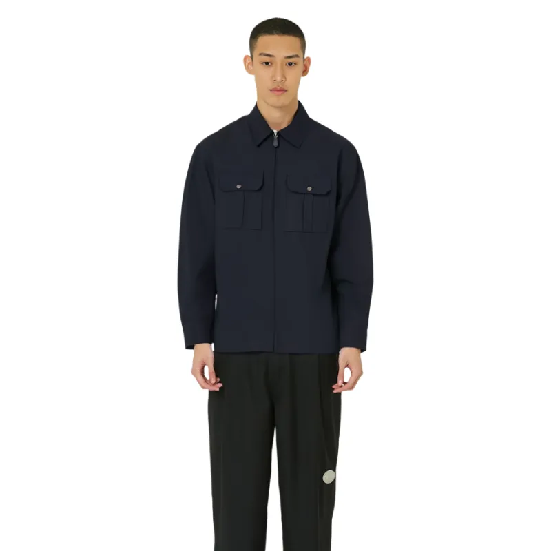 Burberry Hawes Cotton Zip Up Jacket-1