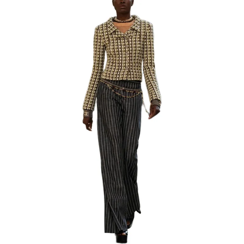 CHANEL SS23 Jackets Coats Women's Yellow-1