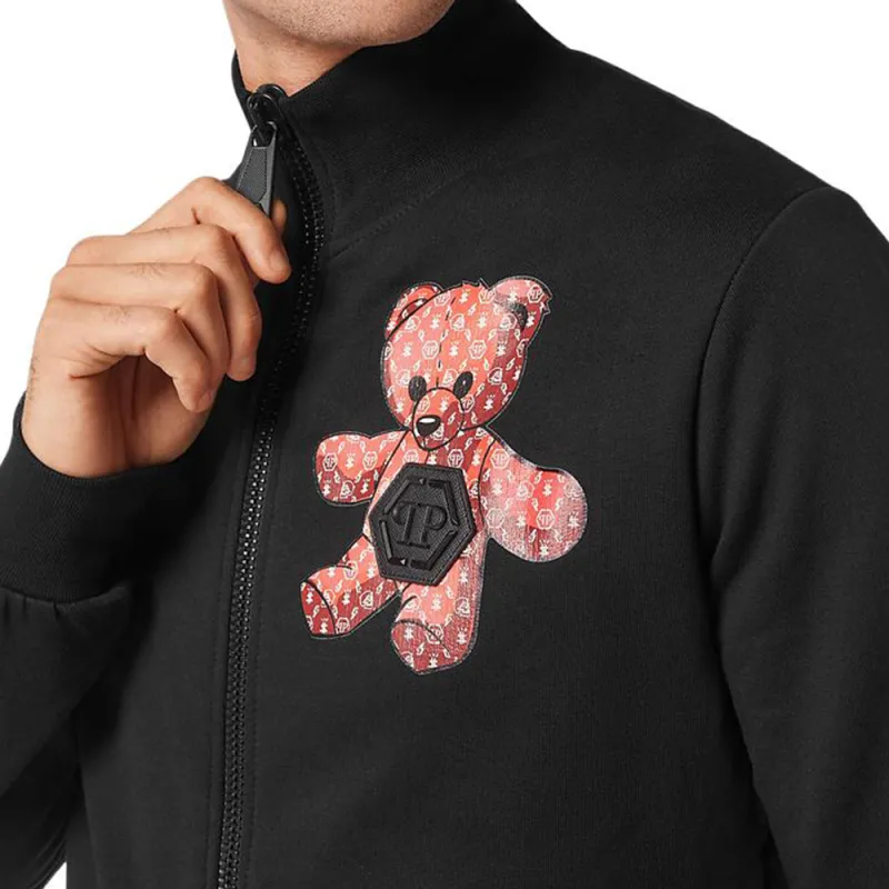 PHILIPP PLEIN Teddy Bear Zip up Sweatshirt-2