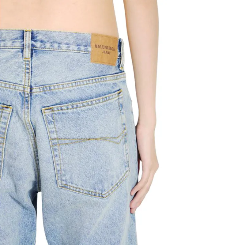 Balenciaga Jeans Women's Blue-5