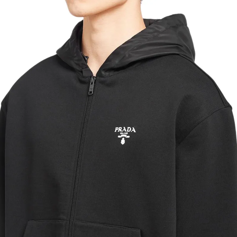 PRADA Jackets Coats Men's Black-4