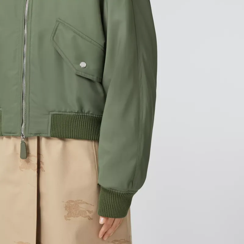 Burberry FW22 Jackets Coats Women's Green-5