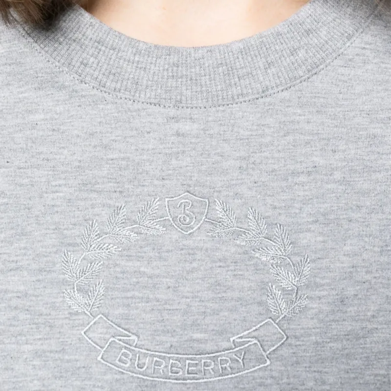 Burberry T Shirts Women's Gray-4
