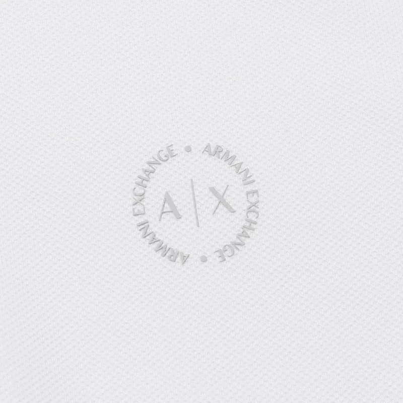ARMANI EXCHANGEAE SS24 Polo Shirt Women's White-5