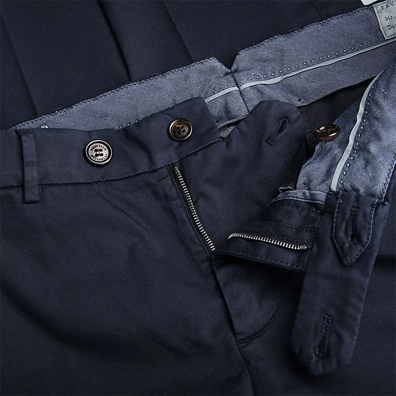 Brunello Cucinelli Italian Fit Gabardine Trousers-6