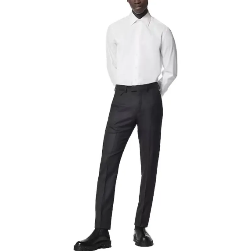 LOUIS VUITTON SS23 Suit Trouser Men's Black-1